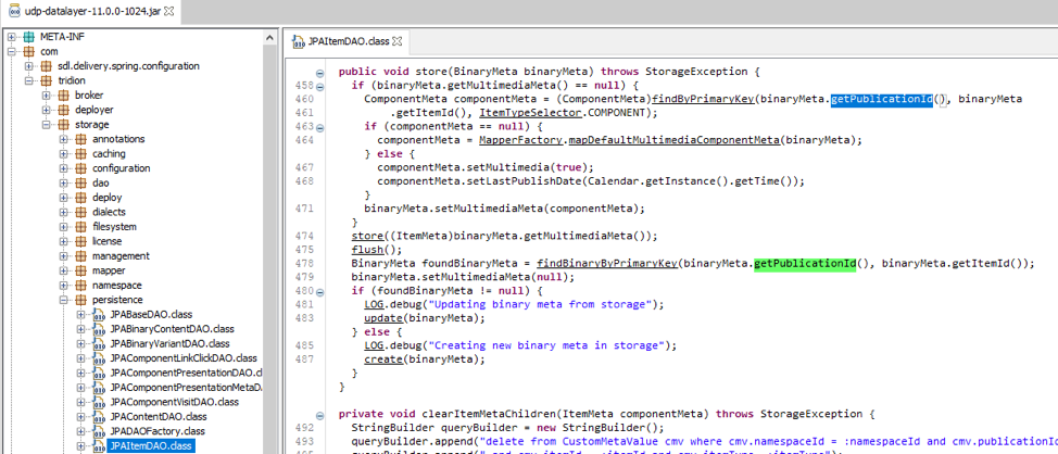 Hacking the Tridion UDP Library